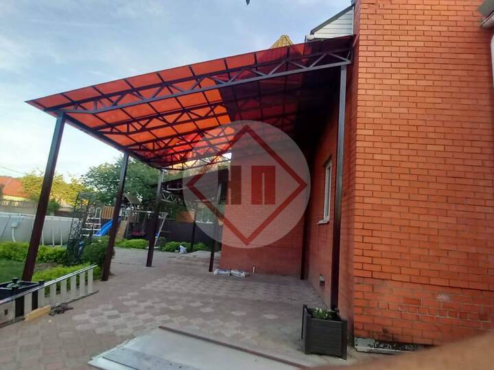 комплект примыкающих навесов к дому