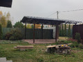 навес из металлочерепицы